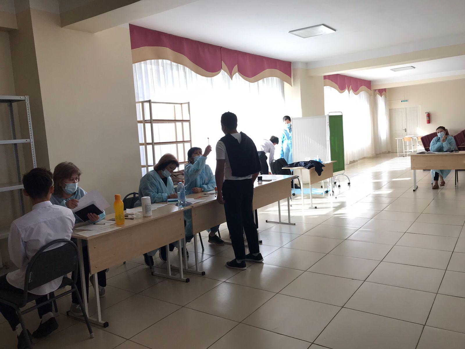 Медосмотр в нашей школе