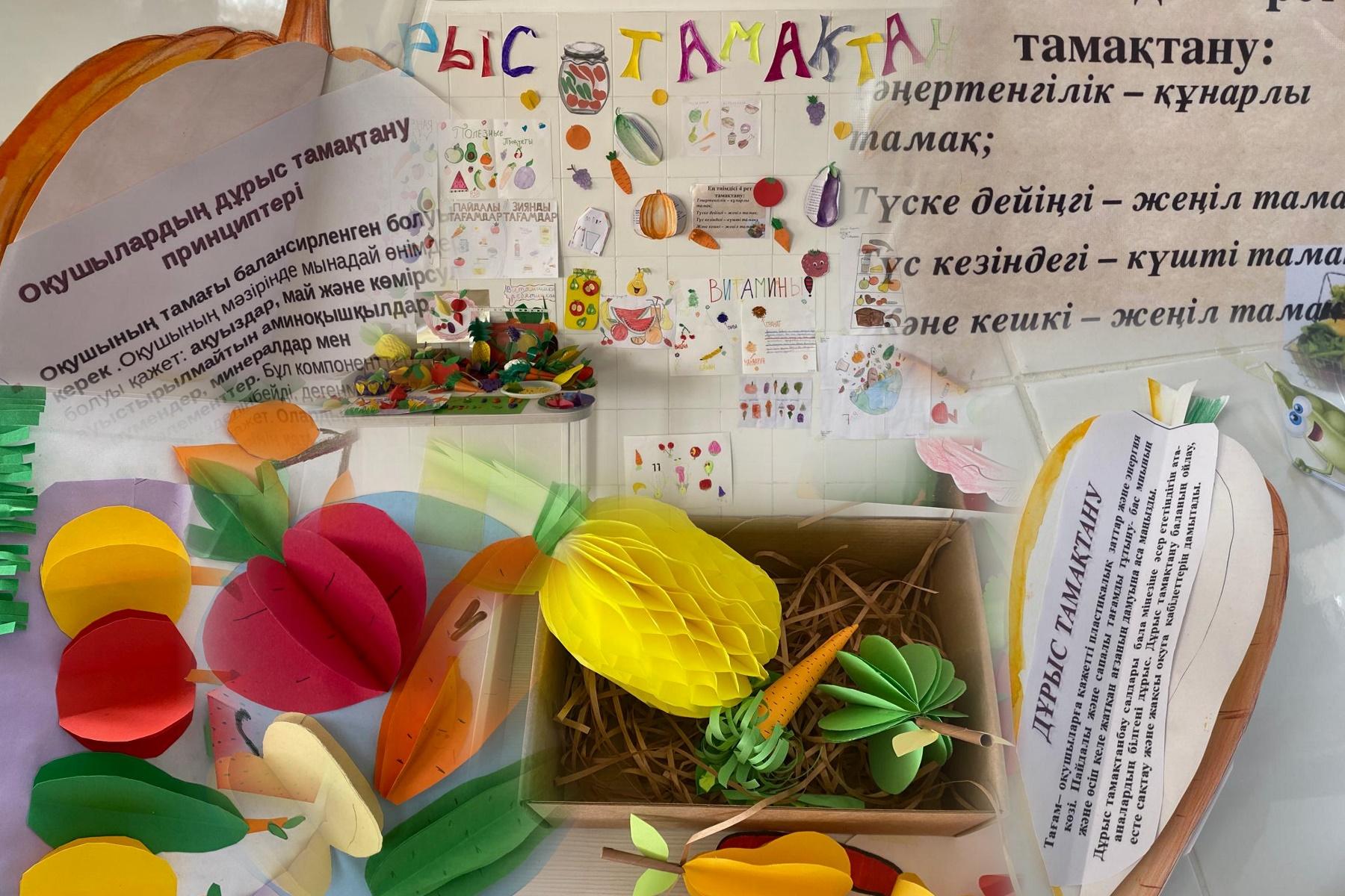 Дұрыс тамақтану бұрышы