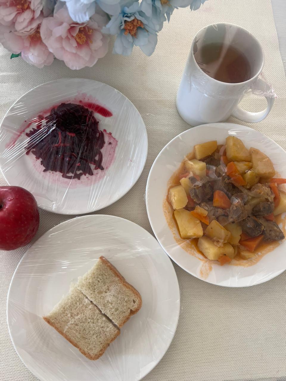 Күнделікті мәзір/Ежедневное меню