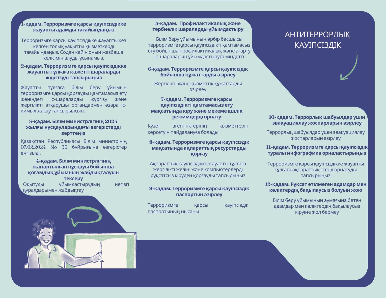 АНТИТЕРРОРЛЫҚ ҚАУІПСІЗДІК